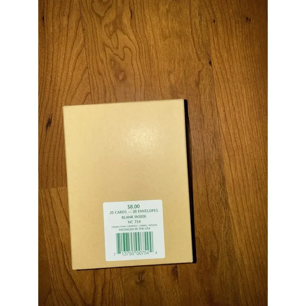 Box of 19 Greeting Cards & Envelopes Carolyn Shores Wright 